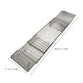 thumbnail image 2 of HOOWIFFY Expandable Tub Tray Light Grey PET 1Set For Home Bathroom Bath Shelf Over Tub, 2 of 8