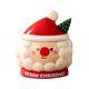 thumbnail image 1 of EUDIDV Productos navideños Juego de tazas festivas con diseño de Papá Noel y cuchara, hermosa taza de café de cerámica para el hogar, regalo unisex, taza para parejas, recuerdo, suministros festivos, 1 of 6