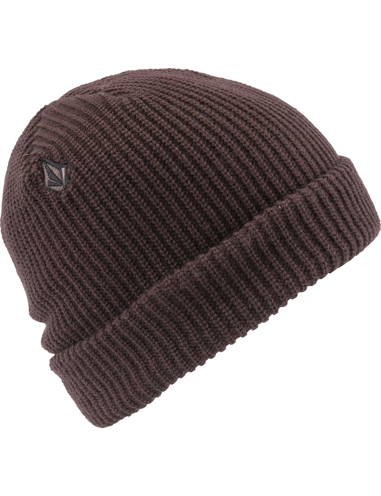 Volcom men's Full Stone Beanie, (Brown 