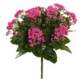 thumbnail image 1 of Decoración floral artificial Vickerman Kalanchoe Bush rosa intenso, 1 of 4