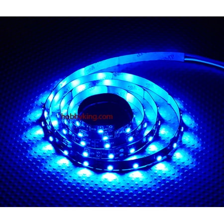 HobbyFlip R/C LED Flexible Strip - BLUE (1 meter) Night Flying Compatible with Walkera Hoten-X