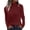 Red, variant on Zeagoo Womens Sweaters Turtleneck Cable Knit Long Sleeve Pullover Cute Fitted Trendy Basic Fall Winter Tops