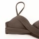 thumbnail image 4 of Mejor Belleza Mujer Traje de Baño de Moda Aumentar el tamaño 2 Piezas Tankini Tops de Bikini y Partes de Abajo Café M, 4 of 5