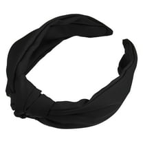 Vocoste 1 Pc Knotted Headbands Women Hairband Hair Hoop for All Hair Hair Accessories Black
