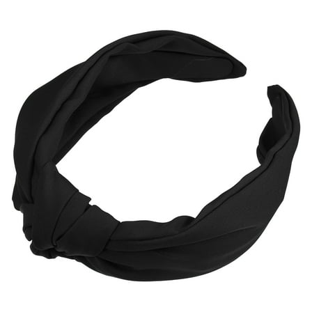 Vocoste 1 Pc Knotted Headbands Women Hairband Hair Hoop for All Hair Hair Accessories Black