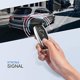 thumbnail image 4 of Funda para llave de coche para Mercedes Benz, accesorios para llave de coche para Mercedes Benz Clase E 2017 S 2018 (plata), 4 of 5