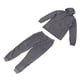 thumbnail image 3 of Chándal con cordón para hombre chándal versátil gris oscuro cómodo de poliéster para hombre para fitness, 3 of 7