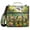 Birds Play in Forest, variant on 3 Ring Zipper Binder with Shoulder Strap Waterproof Trapper Keeper 2 Inch D-Ring 500 Sheets Capacity Watercolor Little Daisy