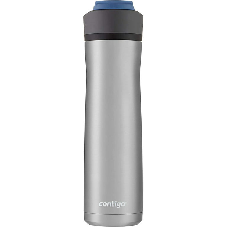 Contigo Ashland Chill 2.0 Stainless Steel Water Bottle with Leak-Proof Lid  and Angled Straw & Cortland Chill 2.0 Stainless Steel Vacuum-Insulated