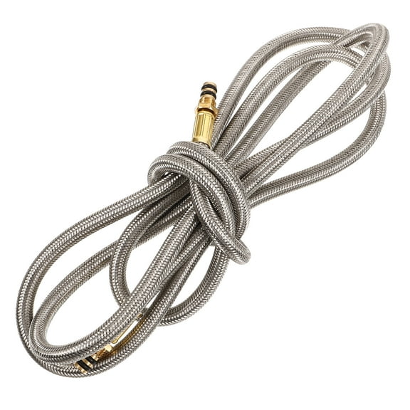 HOMEMAXS Camping Gas Cylinder Hose with Copper Rubber and Stainless Steel for Daily Use 3 Feet