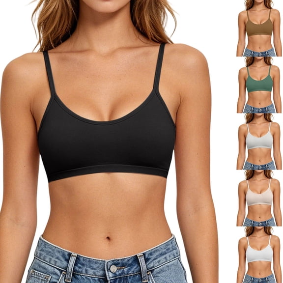 Asxite Bras for Women Camisole Top Bralette Loose and Breathable Daily Casual