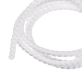 thumbnail image 4 of Uxcell tubo espiral flexible de 10mmx12mm para gestión de cables, longitud de 2 metros, blanco, 4 of 5