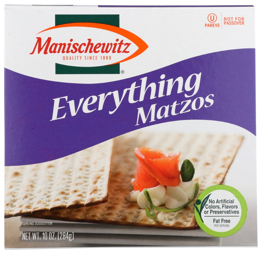 Manischewitz Everything Matzo, 10 Oz - Walmart.com - Walmart.com