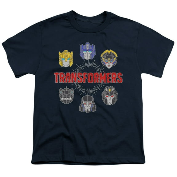 Transformers Robo Halo S/S Youth 18/1 T-Shirt Navy