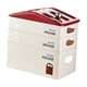 thumbnail image 3 of Caja de almacenamiento para enrutador, caja de regleta, ocultador de sobremesa, soporte para cable ventilado y moderno Tres capas, 3 of 7