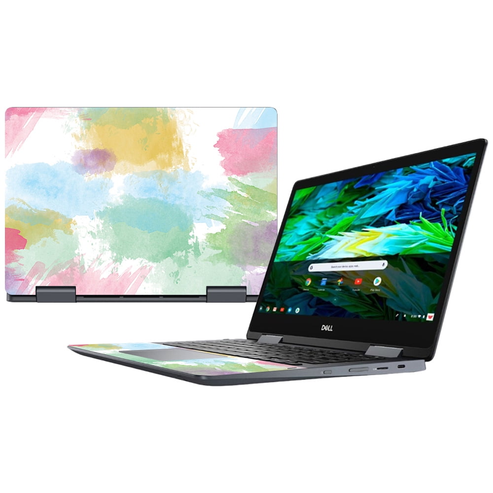 Skin For Dell Inspiron Chromebook 14" 2in1 (2018) Watercolor White