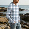 thumbnail image 4 of Sun Hoodie for Men Long Sleeve Lightweight Tops with Thumb Holes Athletic Fishing Boating Shirts, 4 of 7