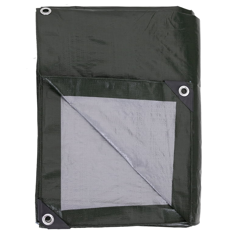 12 x 22 Ft. Heavy-Duty Protection/Coverage Tarp, 8-mil