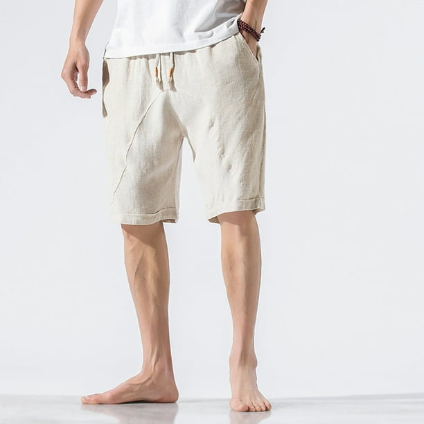 WILLBEST Pantalones Cortos Deportivos para Hombre, Sistema de Verano, Versátiles, Casuales, Ligeros, Transpirables, Sueltos, Almacenables, Cinco Pantalones (Incluye Bolsa de Almacenamiento).