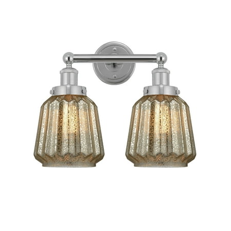

Innovations Lighting 616-2W-10-16 Chatham Vanity Chatham 2 Light 16 Wide Vanity Light -