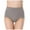 Gray, variant on ibuvkizy Panties for Women Solid Color High Waist Briefs Lift The Hip Cotton Underpants,Women Panties,Womens Underwear