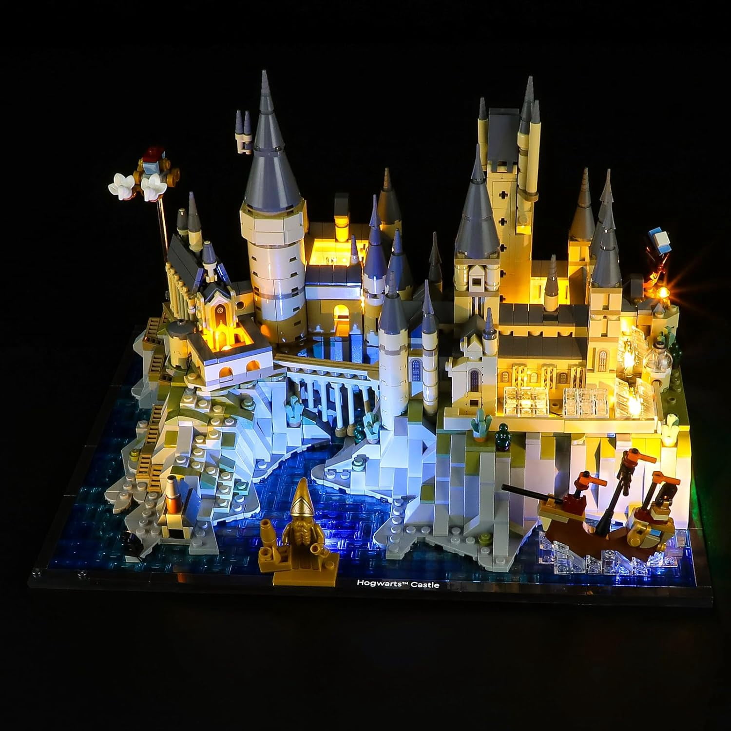LED Light for Lego-76419 Harry Potter Hogwarts Castle and Grounds Building Blocks Model (Lego Set NOT Included)