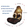 thumbnail image 5 of Cauagu Happy New Year 2025 B Print Car Seat Covers,Universal Automotive Seat Covers Car Seat Protectors Easy to Install Car Cover Car Accessories Auto rucks Van & SUV-1, 5 of 9