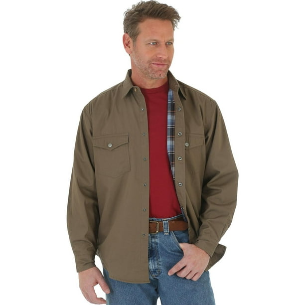 wrangler insulated shirts