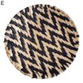 thumbnail image 1 of suxuMhao Bohemian Style Wall Decoration - Black & Brown Wall Decor, 20*4cm Rattan & Paper Rope Home Decor, Weaving ornament,Room Decor for Wall Decorations, 1 Piece,A5 model, 1 of 5
