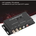 thumbnail image 1 of Modulador IR, Modulador de Enlace de TV UHF AV a Convertidor RF, Adaptador de Extensor IR con Pantalla de Canal, Cable USB, Cable de Recepción, 1 of 8