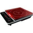 thumbnail image 6 of Rosewill Portable Induction Cooktop Burner, 1800W, 8 Power/Temp Levels, Touch Panel, LED Display, Timer, Auto Shut-Off, Child Safety Lock, Includes Stainless Steel Pot - (RHAI-13001), 6 of 13