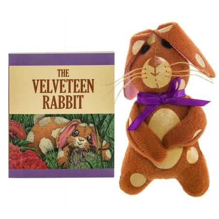 - Running Press The Velveteen Rabbit Mini Plush Bunny & Illustrated Book Kids Toy Small Gift Stuffed Animal