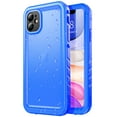 thumbnail image 1 of SPORTLINK Waterproof Case for iPhone 11, Full Body Heavy Duty Protection Full Sealed Cover Shockproof Dustproof Built-in Clear Screen Protector Rugged Case for iPhone 11 6.1 Inch (Blue), 1 of 4