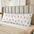 thumbnail image 2 of Balery Little Elephant Funda Protectora para Almohada Corporal de Algodón Hipoalergénico con Cierre(55 x 21 pulgadas), Almohadas No Incluidas, 2 of 7
