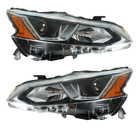 LABLT Projector Headlights For 2019-2020 Nissan Altima Halogen Headlamps Right & Left