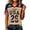 Khaki, variant on Women's Summer Tops 2026 Soccer Cup V Neck Short Sleeve Fan Wear USA Soccer Jersey American Flag Football Graphic Tees Purple S