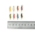 thumbnail image 3 of Blue Moon Beads Multi-Color Enamel Lighting Bolt Charms, Set of 8, 3 of 4