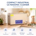 thumbnail image 2 of CREWORKS 30L Ultrasonic Cleaning Machine 60W Jewelry Glasses Auto Parts Cleaner, 2 of 11