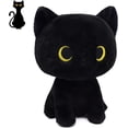 thumbnail image 3 of LSYDCARM Juguete de Peluche de Gato Negro, Lindo Gato Negro, Animales de Peluche, muñeco de Peluche de Gato Negro Kawaii, Juguetes de Peluche Creativos y Suaves para niños, cumpleaños, Navidad, 3 of 4