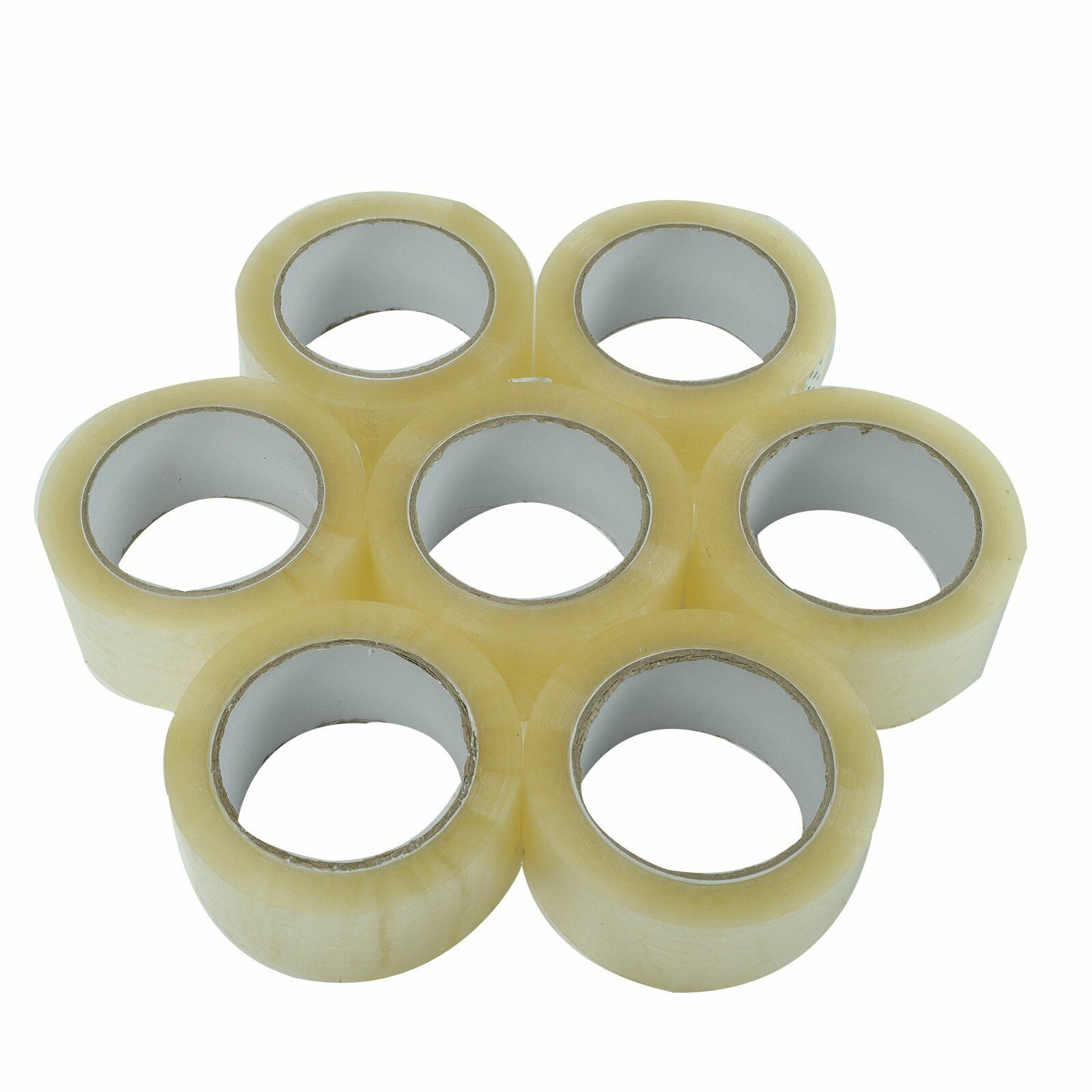 36 ROLLS - 2 INCH x 110 Yards (330 ft) Clear Carton Sealing Packing Package Tape