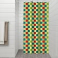thumbnail image 2 of Multi Color Checkerboard Checkered Pattern Shower Curtain 36"x72" ,Bathroom Decorative Shower Curtains Set with 12 Hooks,Modern Waterproof Washable Shower Curtain, 2 of 6