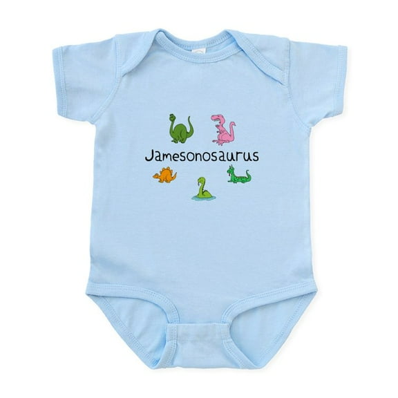 CafePress - Jamesonosaurus Infant Bodysuit - Baby Light Bodysuit, Size Newborn - 24 Months