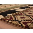 thumbnail image 2 of Designer Home Woodlands Area Rug 2055 40526 Faywood Beige Banded Rows 2' 7" x  4' 2" Rectangle, 2 of 2