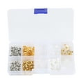 thumbnail image 2 of Earring Backs, DIY Making Easy Replaceable Alloy Silicone Plastic Material 530pcs Plastic Earring Backs  for Home for Handicrafts, 2 of 7