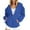 Blue, variant on Messiyo Hoodies for Women Full Zip Hoodies for Women Workout Jackets for Woman Lightweight Athletic Jacket Womens Sweatshirt Hoodies for Women with Pockets Womens Full Zip Sweatshirt Black L