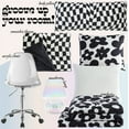 thumbnail image 3 of (2 pack) Urban Shop 2-Piece Black & White Textured Floral Teen Comforter Set, Twin/TXL, 3 of 9