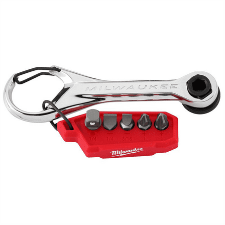 Milwaukee Tool 7-in-1 Multi-Bit Mini Ratchet
