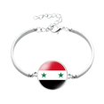 thumbnail image 1 of TQEHS Pulsera de surfista para hombres y mujeres Pulsera de regalo con trozos de Siria Pulsera con bandera de Siria, 1 of 1