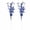 Blue-A, variant on Beautynvta 4th of July Artificial Flower, 12.6'' American Flag Patriotic Fake Flowers Red White Blue Floral Stems for Vase Fillers, Table Centerpieces, 4th of July Decor
