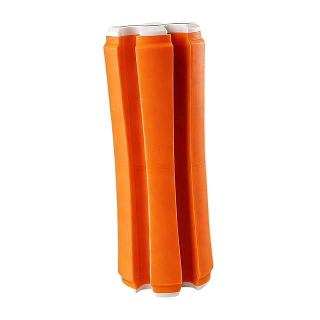 S SERENABLE Golf Club Carrier Compact Golf Accessories Outdoor Sports Rack Holds 6 Clubs Orange
